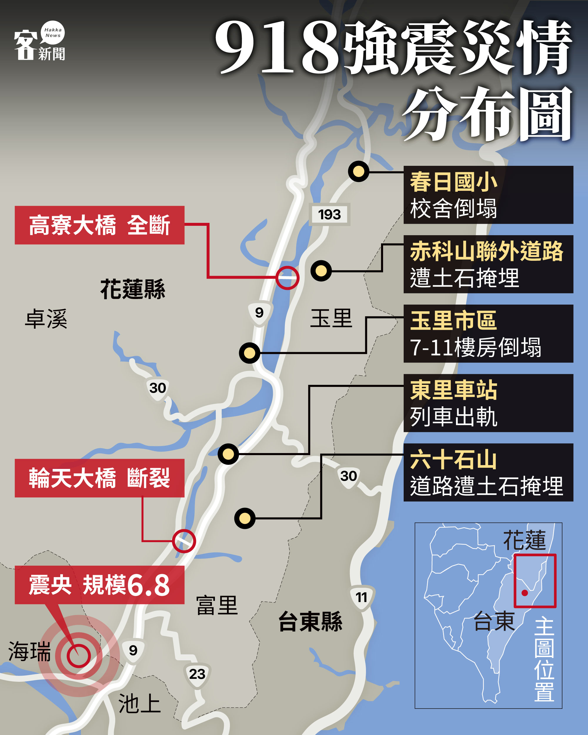 Read more about the article 《客新聞》空拍直擊高寮大橋崩塌　橋墩折斷鋼筋外露